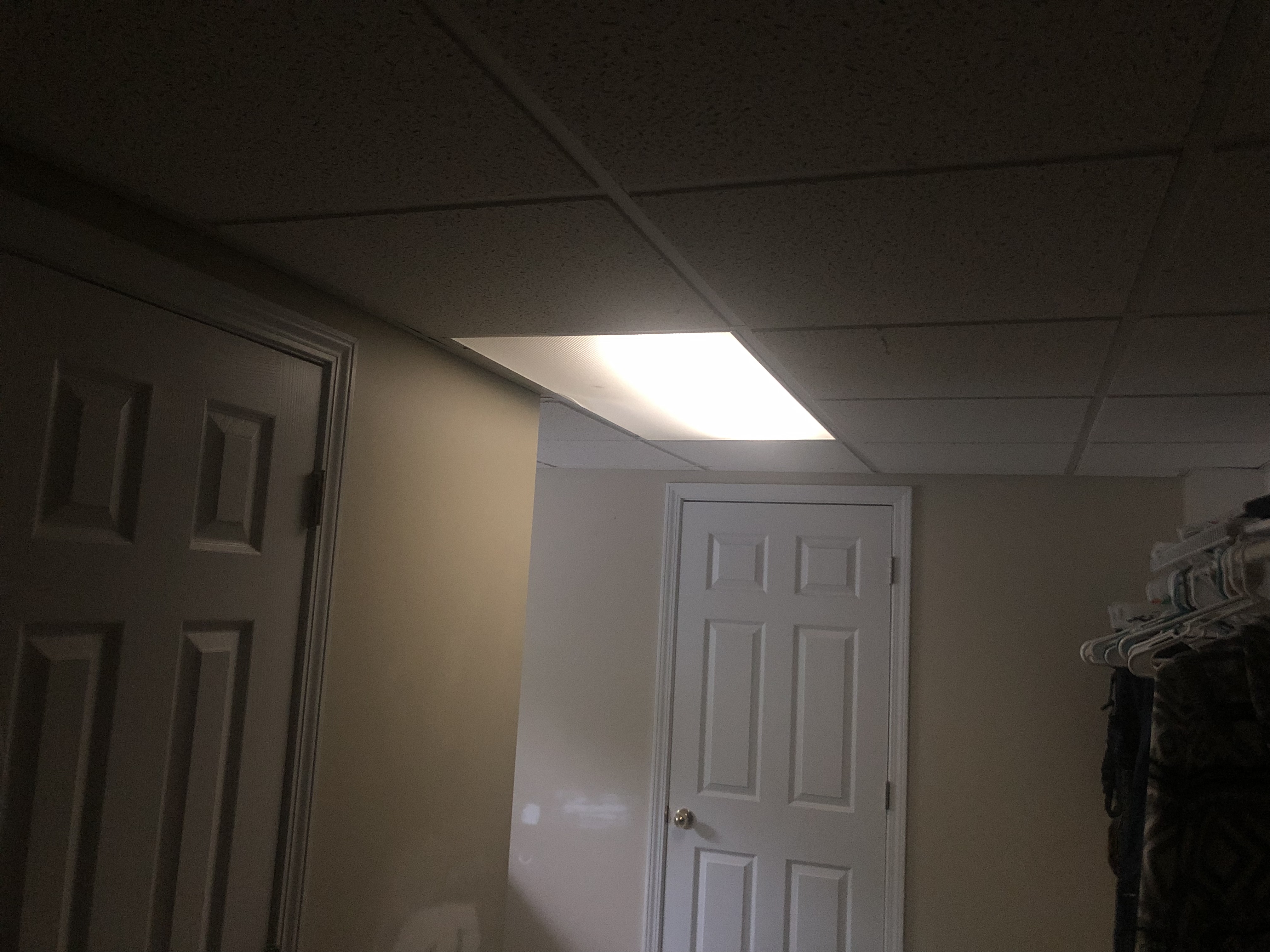 Suspended Ceiling Lights Dim - Fayette Ga